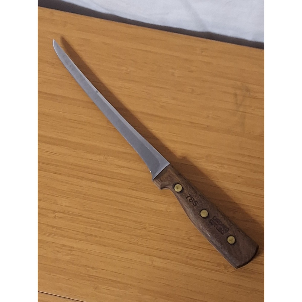 Vintage Chicago Cutlery 78S Fillet Knife  7.5" Blade